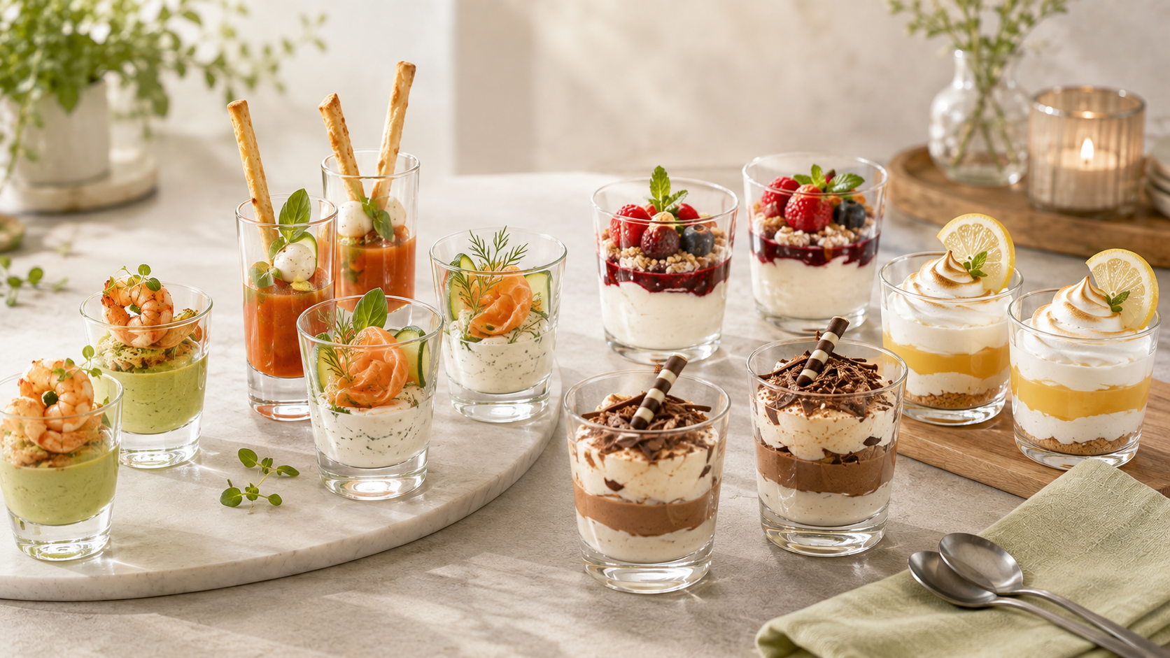 Vorspeisen & Dessertgläser